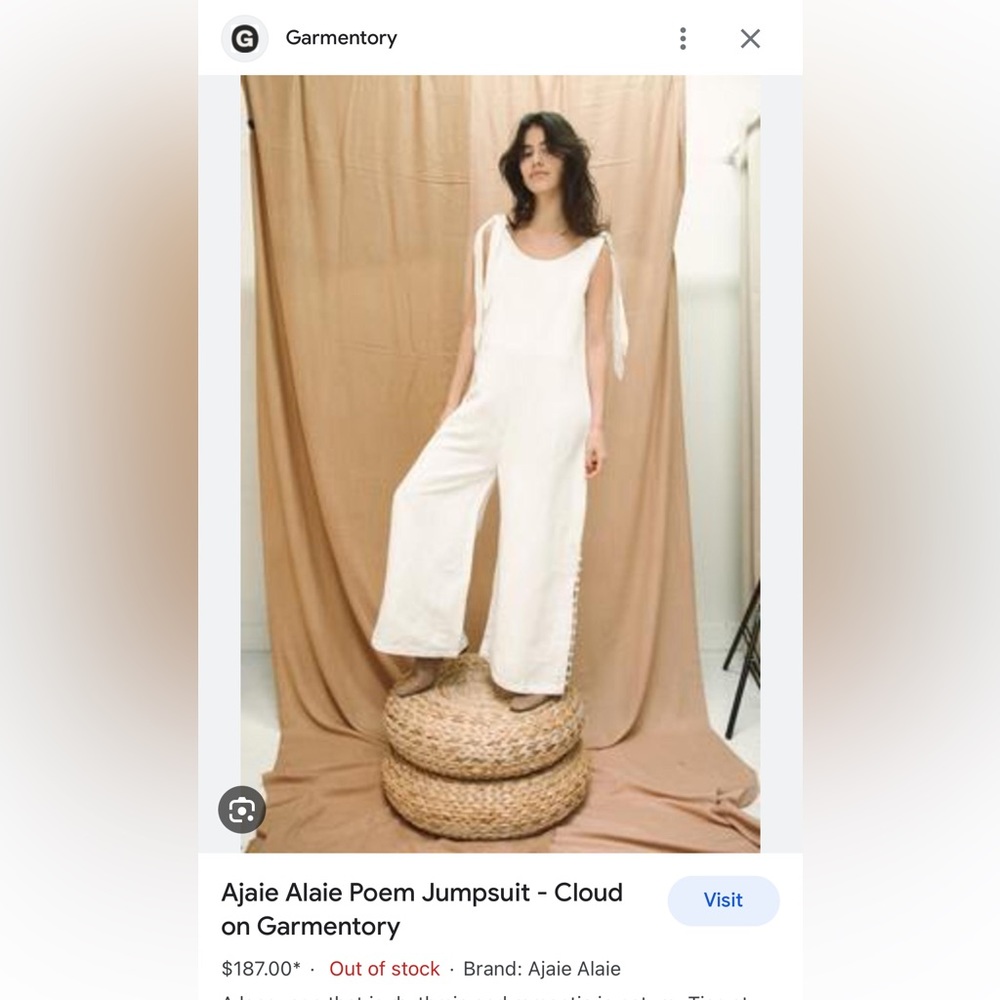 Ajaie Alaie Poem Jumpsuit